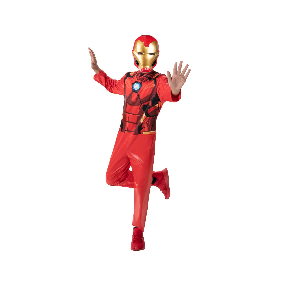 MARVEL - VALUE CHILD - IRON MAN MD (1) BL